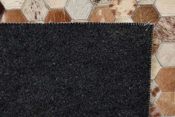 8' 1 x 9' 10 Cowhide Rug