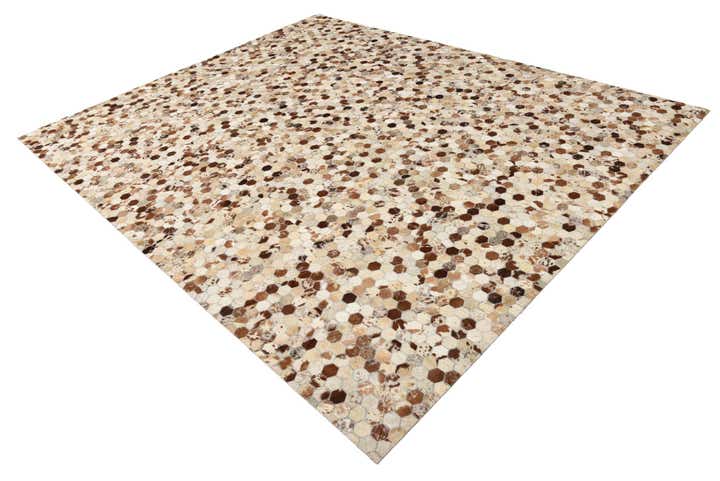 8' 3 x 10' 2 Cowhide Rug