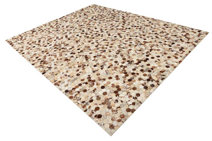 Detail image of 8' 3 x 10' 2 Cowhide Rug