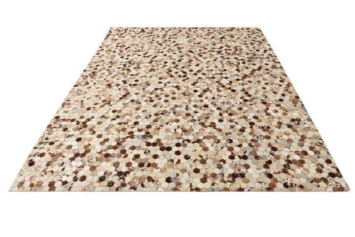 8' 3 x 10' 2 Cowhide Rug