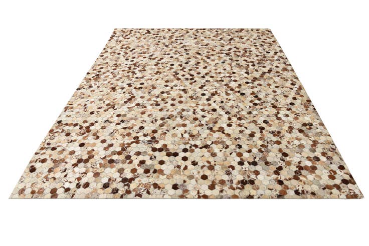 Detail image of 8' 3 x 10' 2 Cowhide Rug