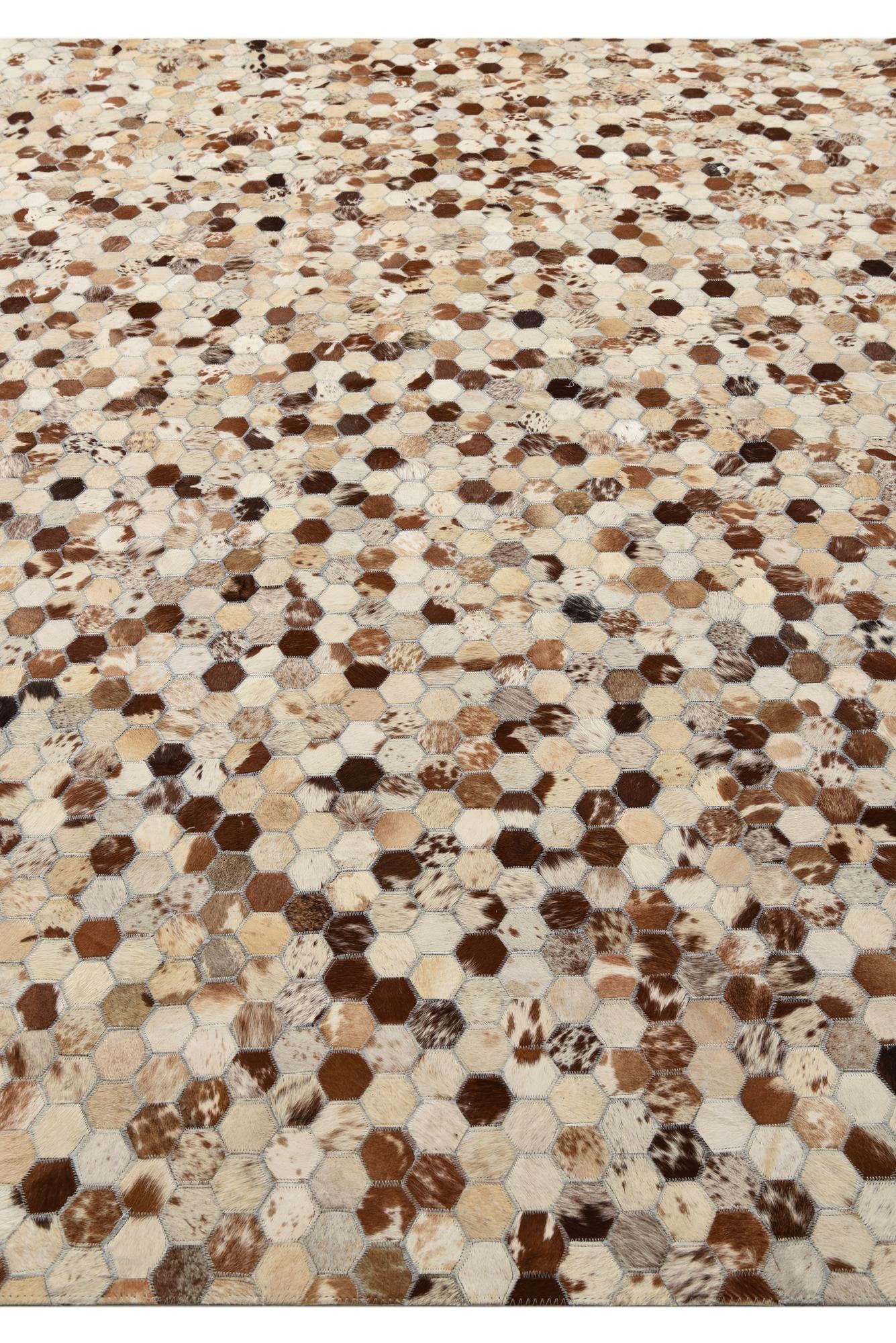 8' 3 x 10' 2 Cowhide Rug