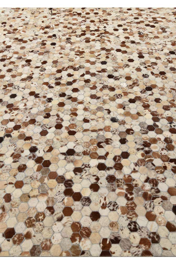 8' 3 x 10' 2 Cowhide Rug