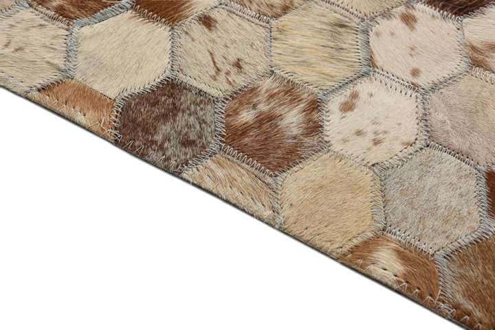 8' 3 x 10' 2 Cowhide Rug