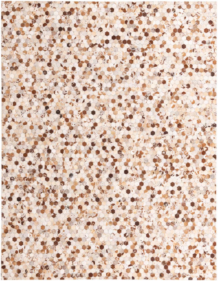 Detail image of 8' 3 x 10' 2 Cowhide Rug