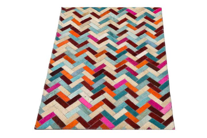 2' 1 x 3' Cowhide Rug