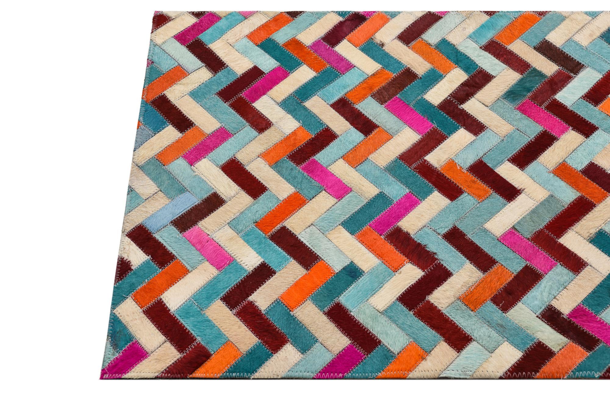 2' x 3' Cowhide Rug