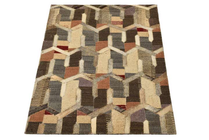 2' 2 x 3' Cowhide Rug
