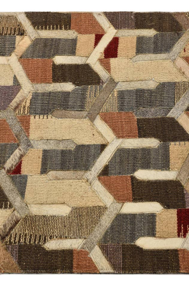 Detail image of 2' 2 x 3' Cowhide Rug