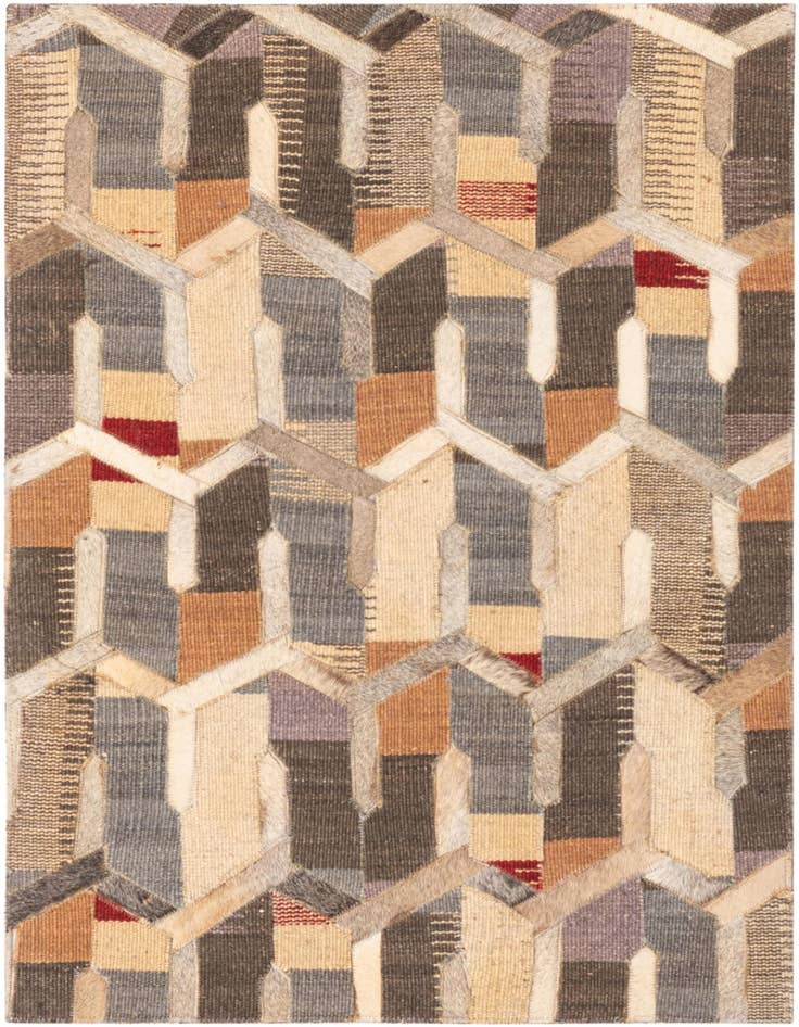 Detail image of 2' 2 x 3' Cowhide Rug