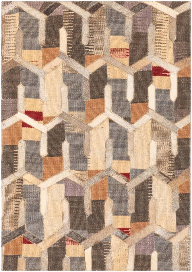 Detail image of 2' 2 x 3' Cowhide Rug