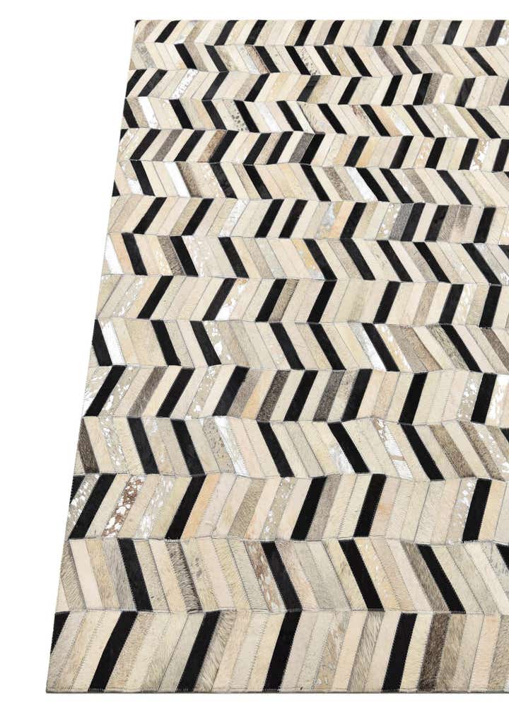 5' 3 x 8' 1 Cowhide Rug