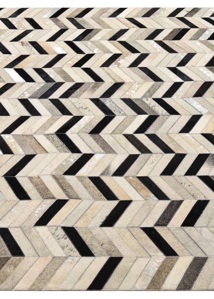 5' 3 x 8' 1 Cowhide Rug