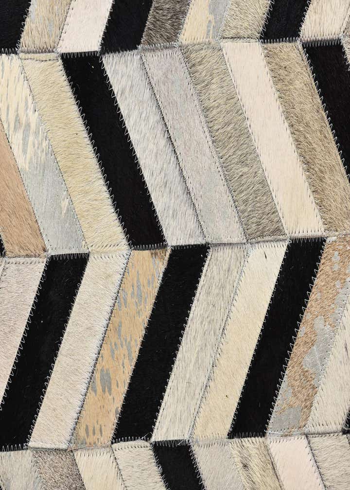 5' 3 x 8' 1 Cowhide Rug