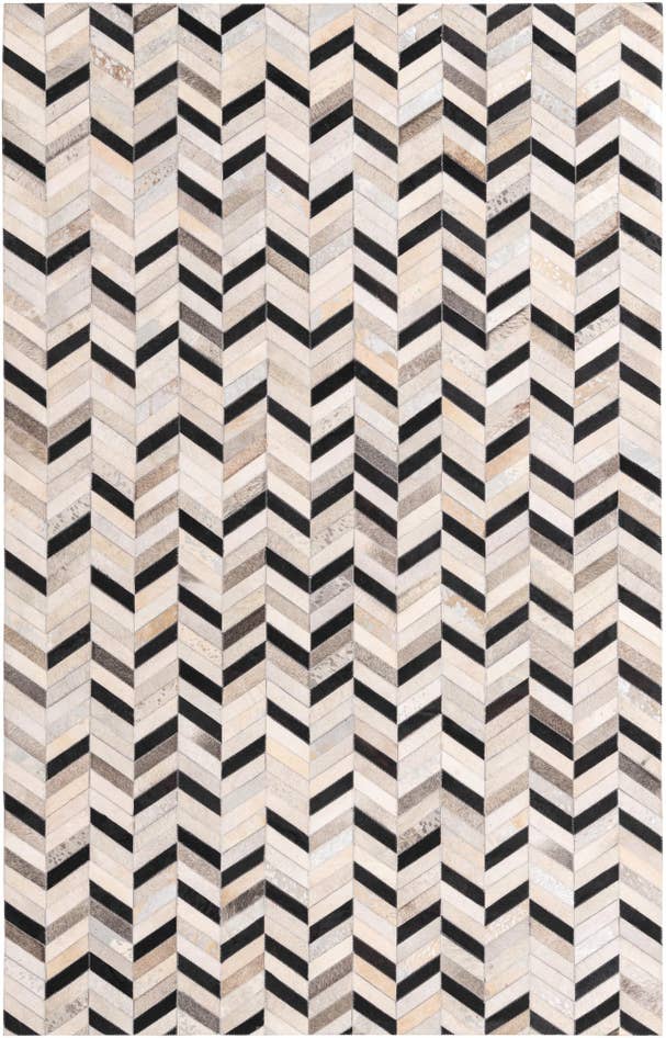 Detail image of 5' 3 x 8' 1 Cowhide Rug