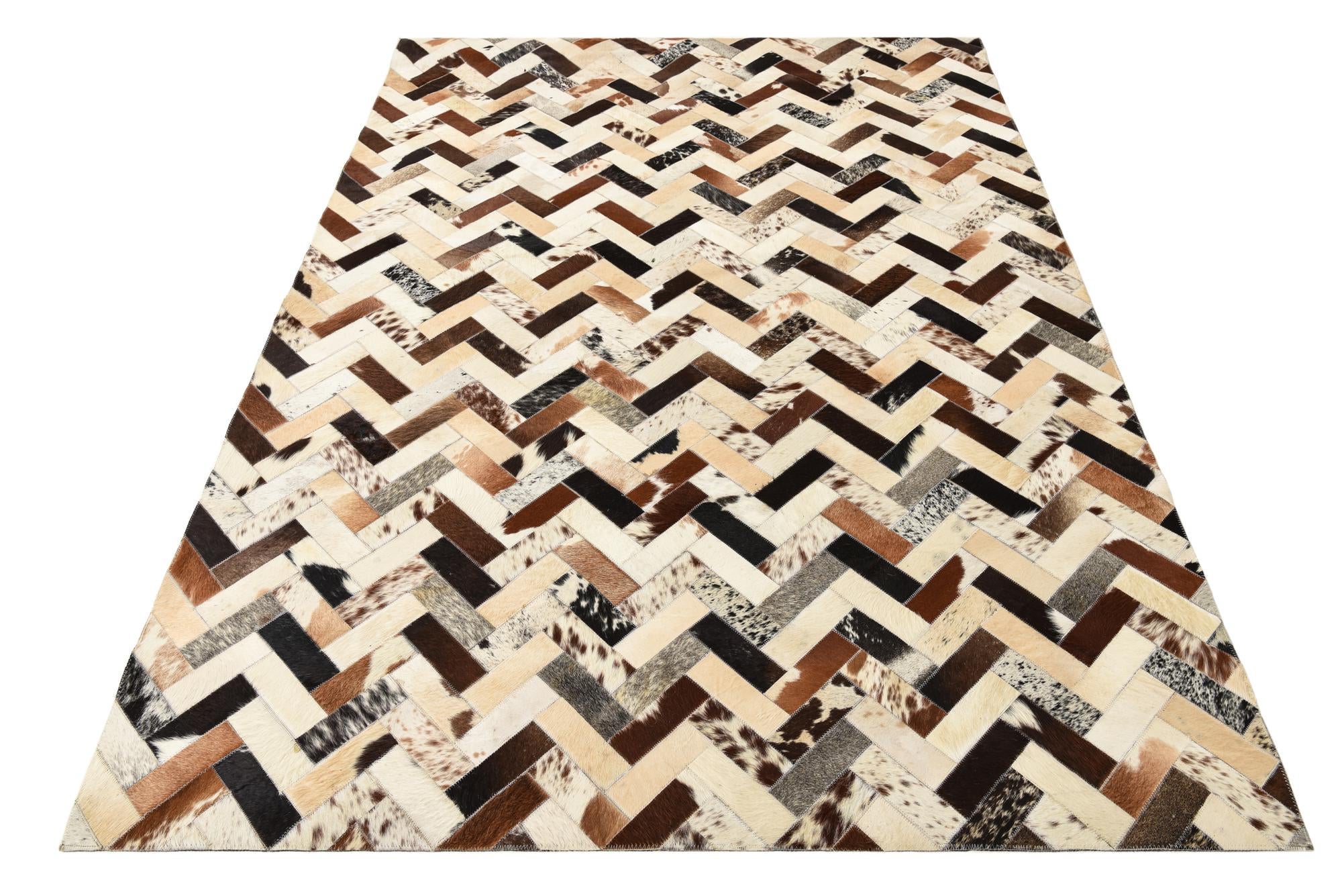 5' 4 x 7' 6 Cowhide Rug