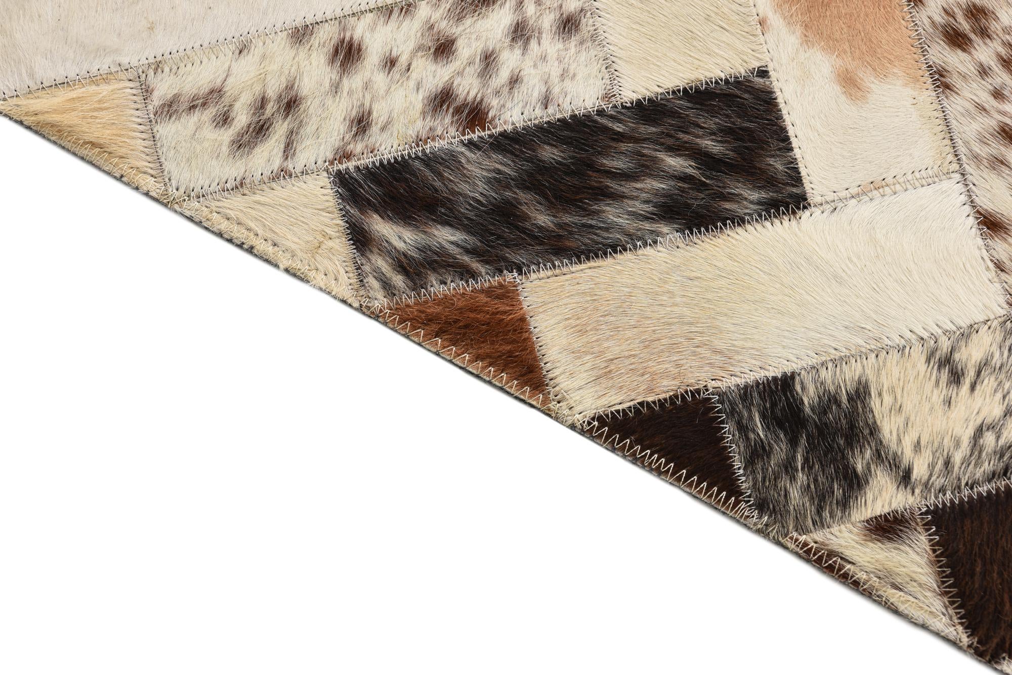 5' 4 x 7' 6 Cowhide Rug