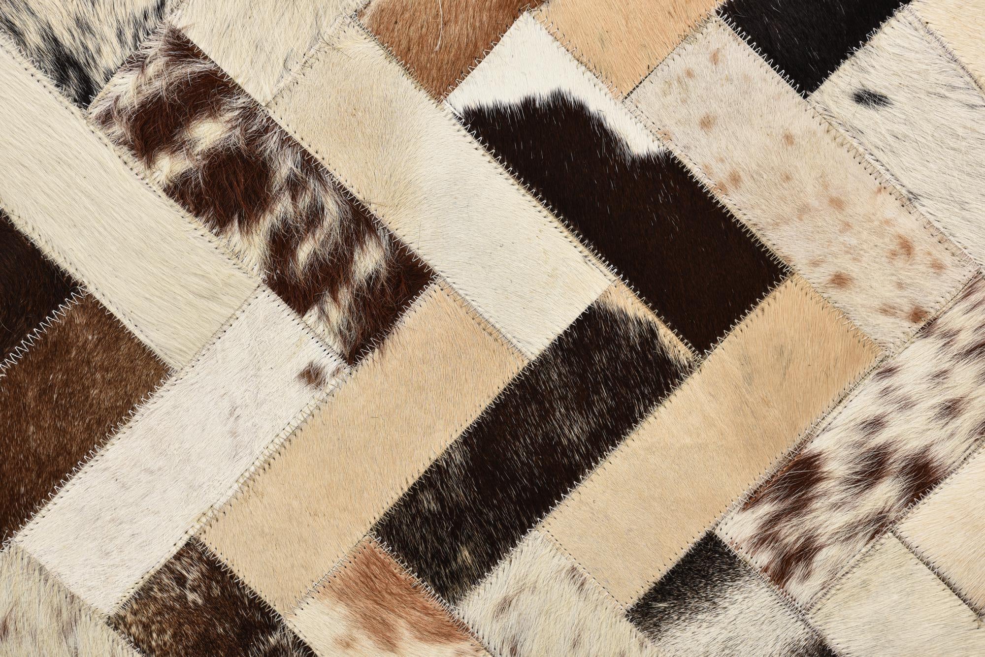 5' 4 x 7' 6 Cowhide Rug