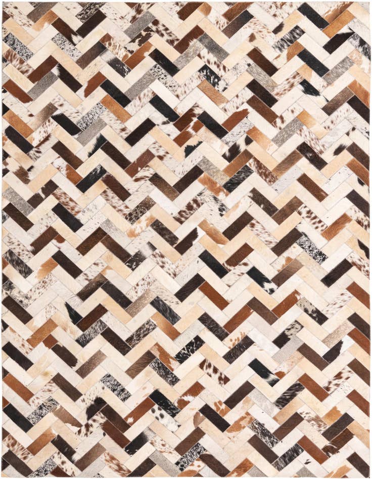 Detail image of 5' 4 x 7' 6 Cowhide Rug