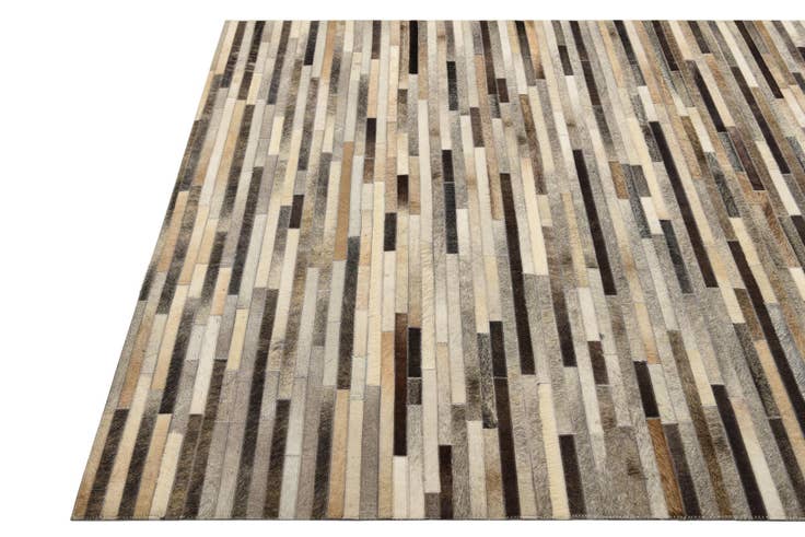 Detail image of 5' 4 x 7' 8 Cowhide Rug
