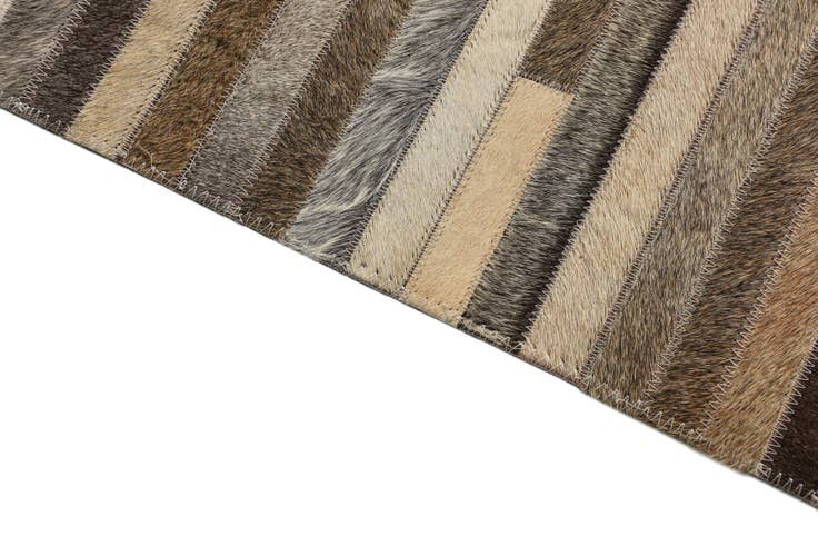 Detail image of 5' 4 x 7' 8 Cowhide Rug