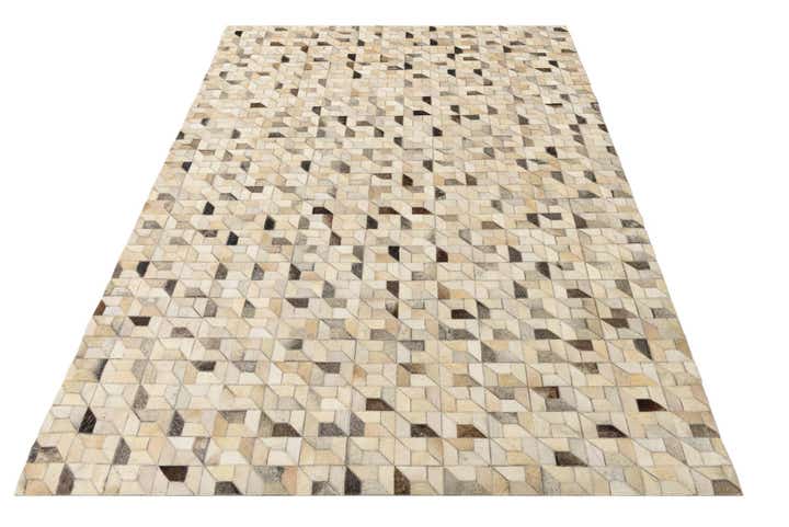 5' 4 x 7' 6 Cowhide Rug