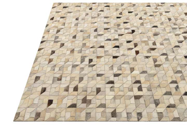 5' 4 x 7' 6 Cowhide Rug