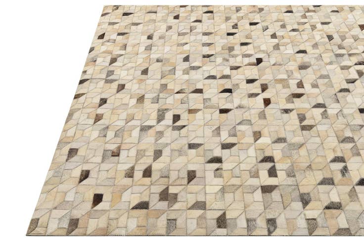 Detail image of 5' 4 x 7' 6 Cowhide Rug
