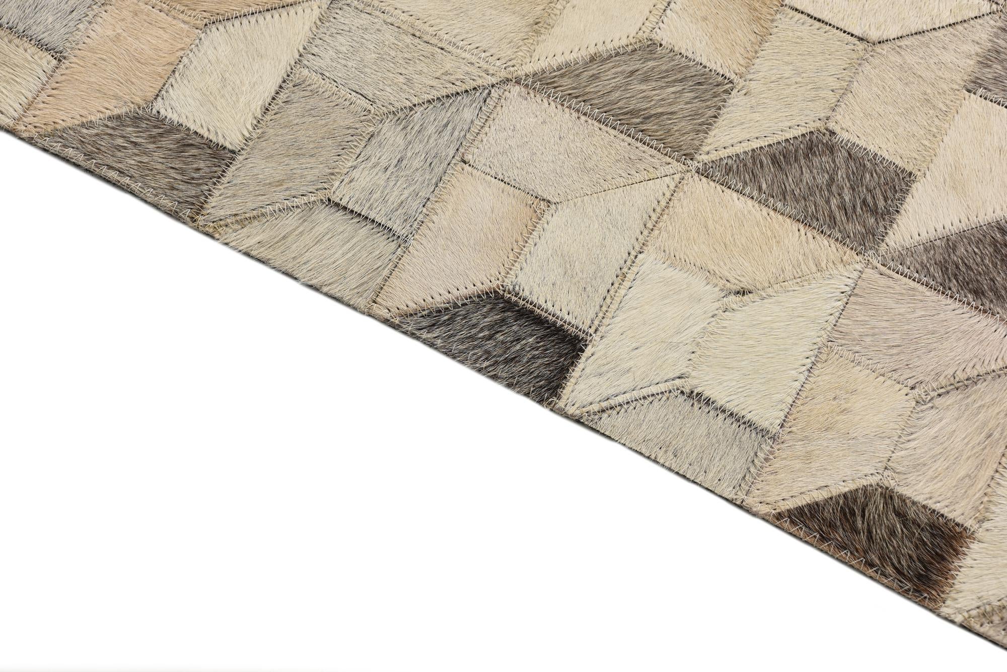 5' 4 x 7' 6 Cowhide Rug
