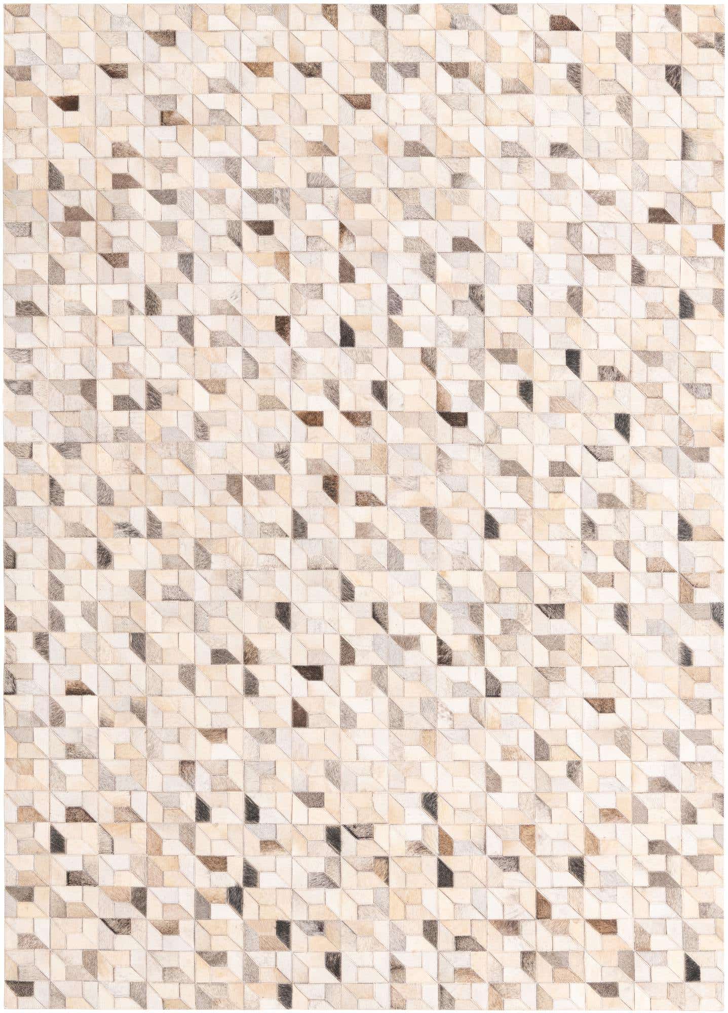 5' 4 x 7' 6 Cowhide Rug