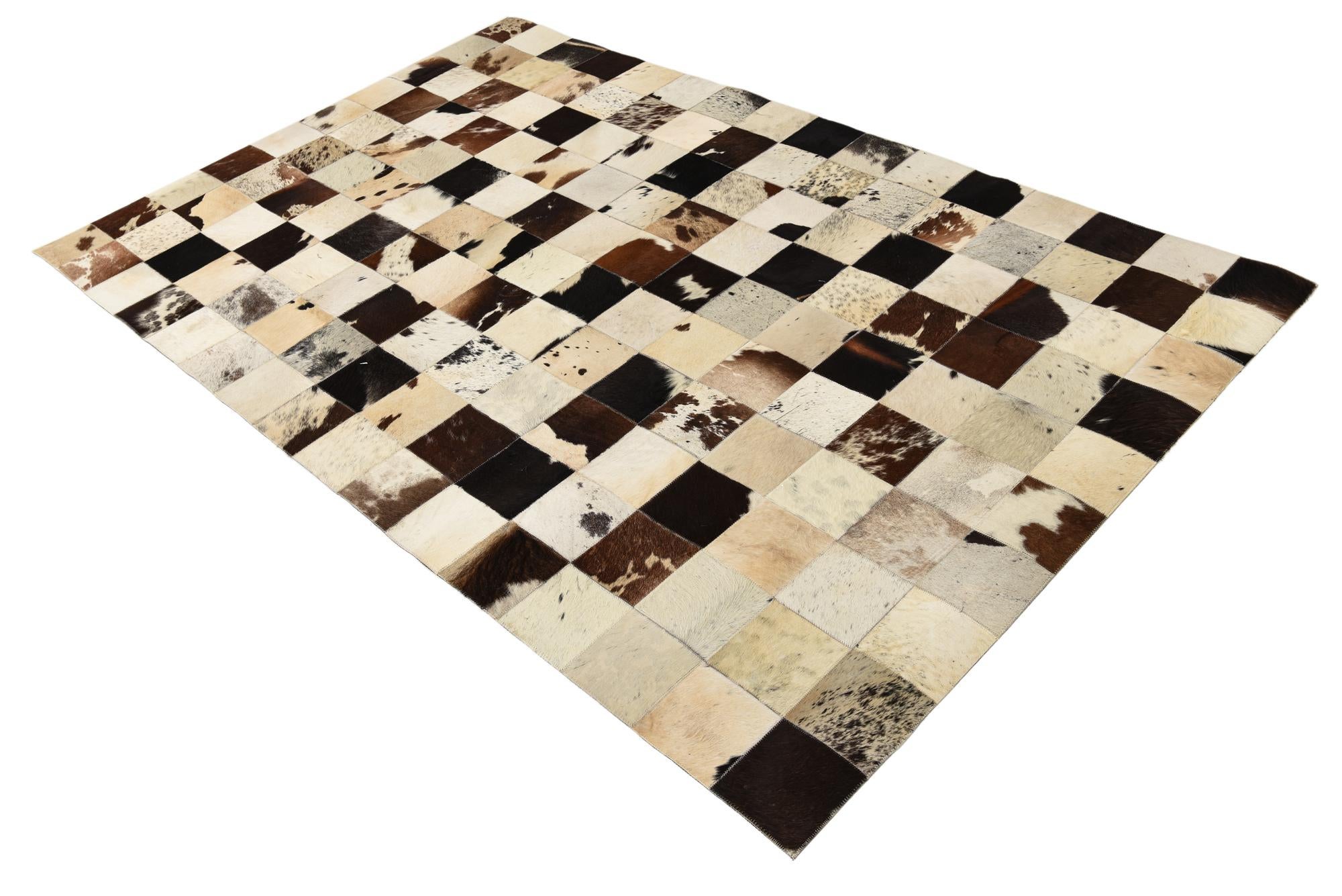 5' x 7' 10 Cowhide Rug