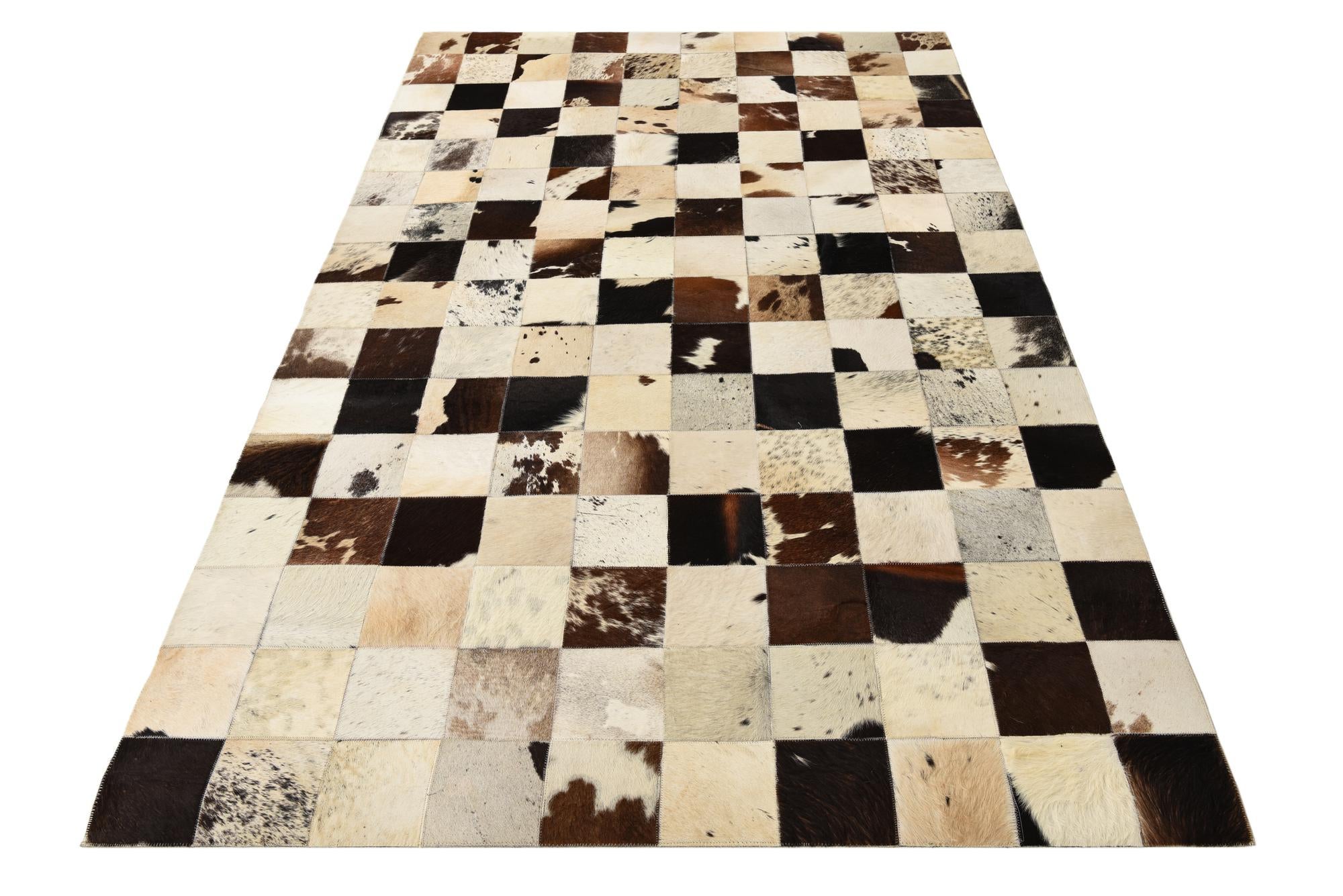 5' x 7' 10 Cowhide Rug
