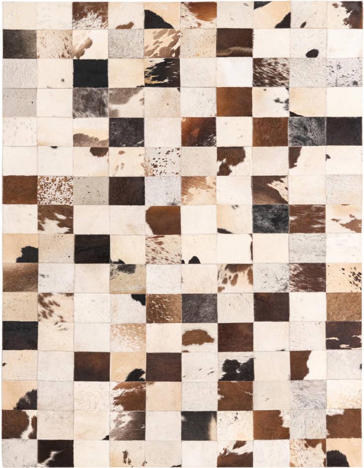 Detail image of 5' x 7' 9 Cowhide Rug