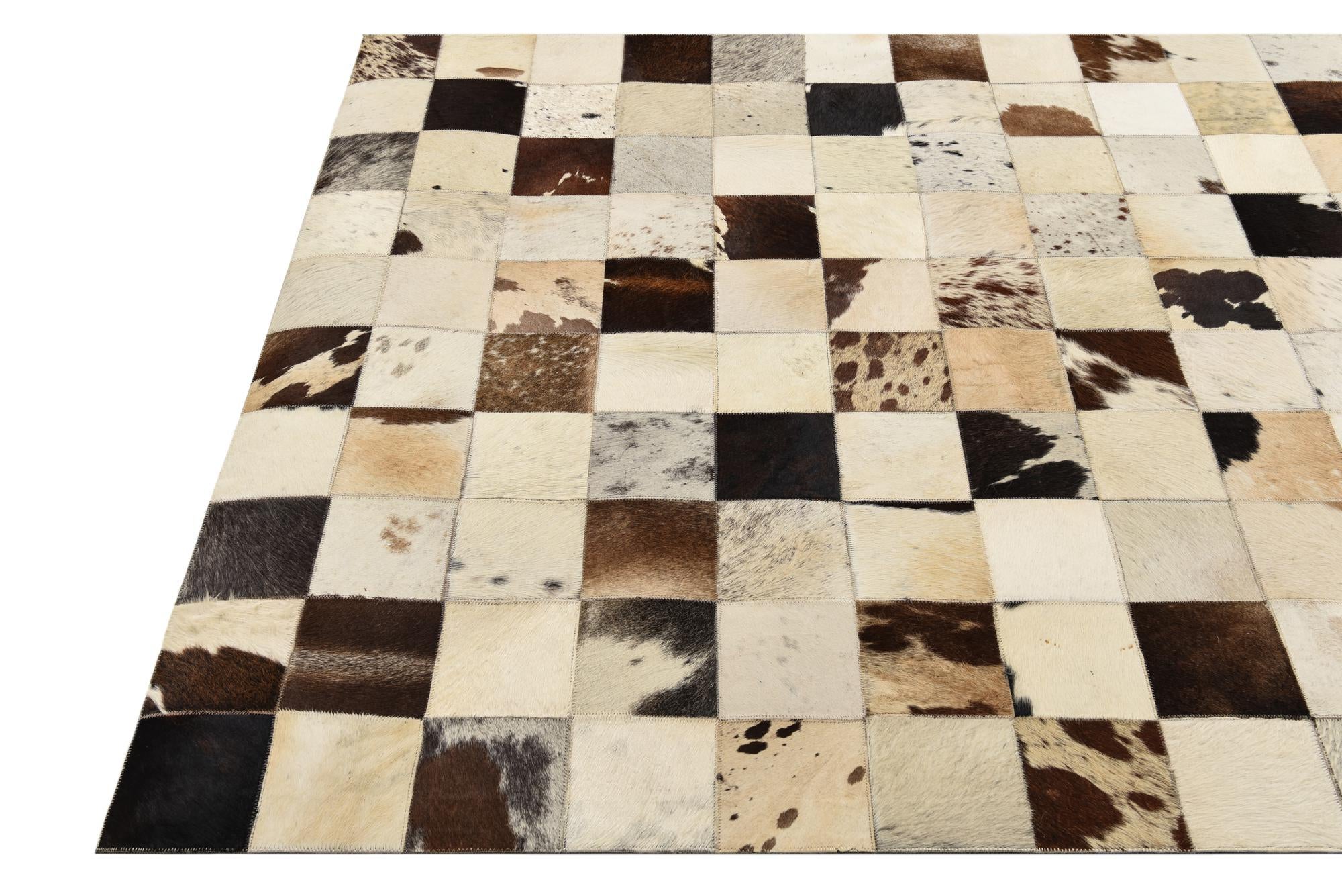 5' x 7' 9 Cowhide Rug