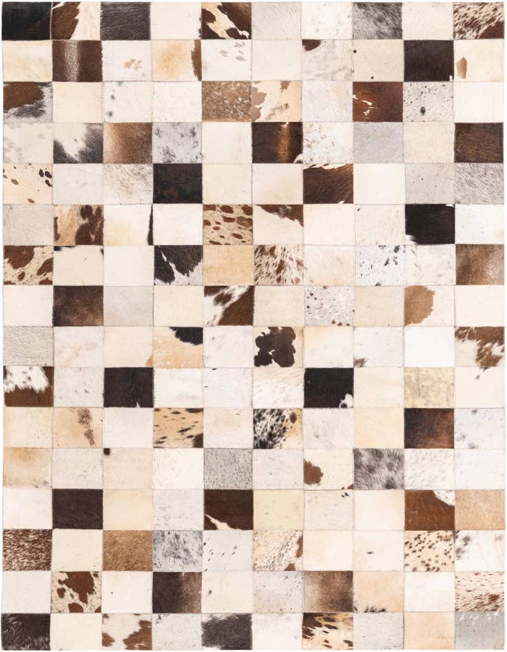 Detail image of 5' x 7' 9 Cowhide Rug