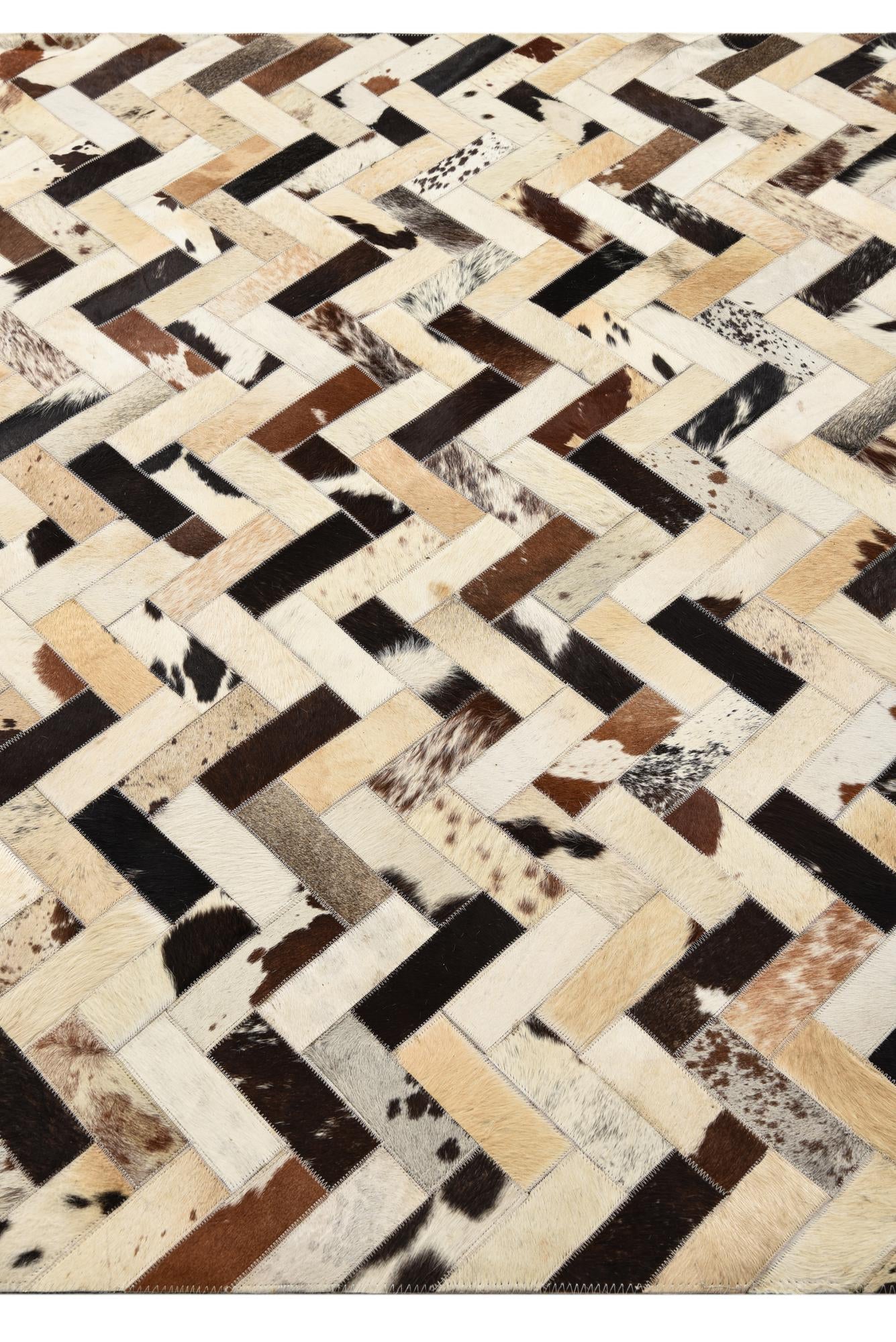 5' 4 x 7' 7 Cowhide Rug