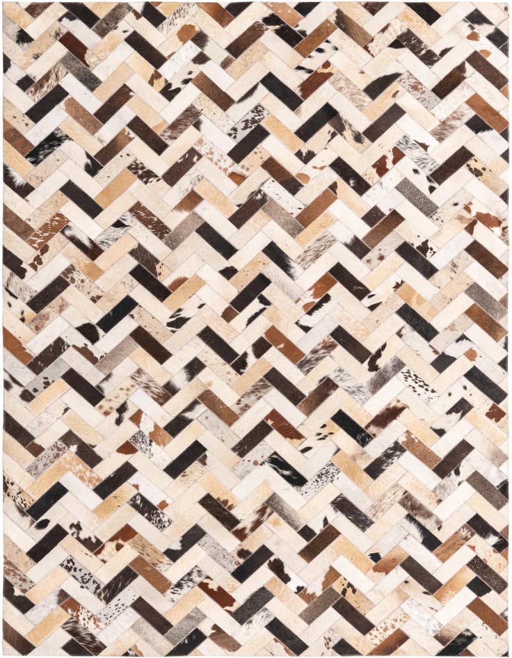 Detail image of 5' 4 x 7' 7 Cowhide Rug