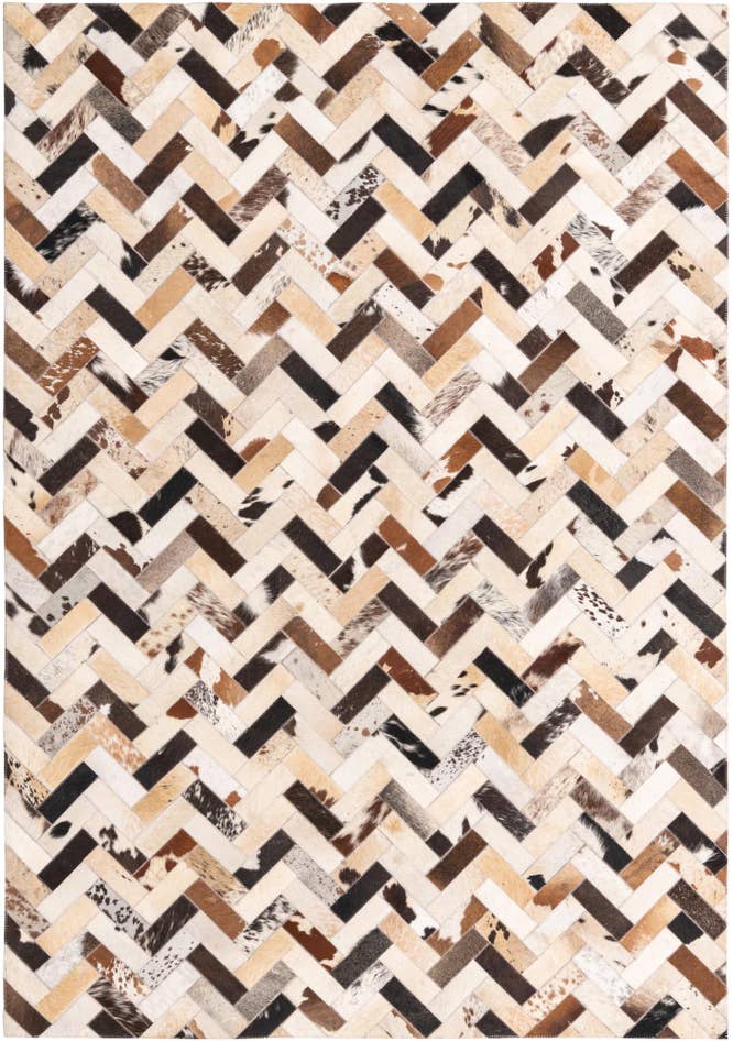 Detail image of 5' 4 x 7' 7 Cowhide Rug