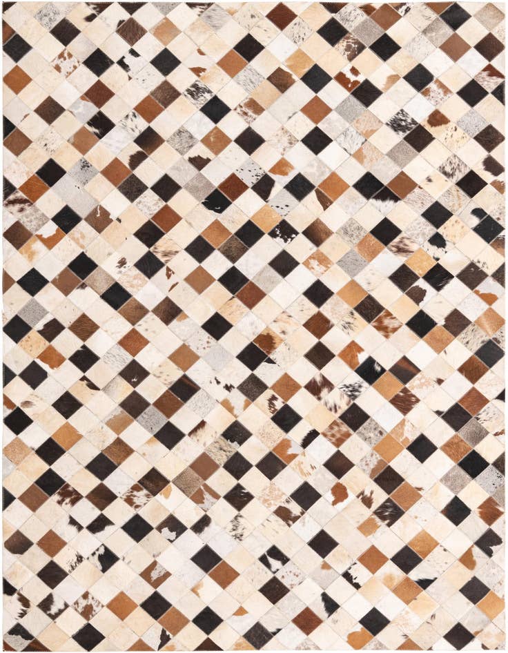 Detail image of 5' 5 x 7' 6 Cowhide Rug