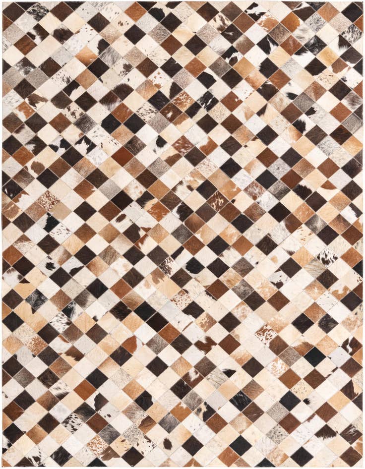 Detail image of 5' 5 x 7' 6 Cowhide Rug