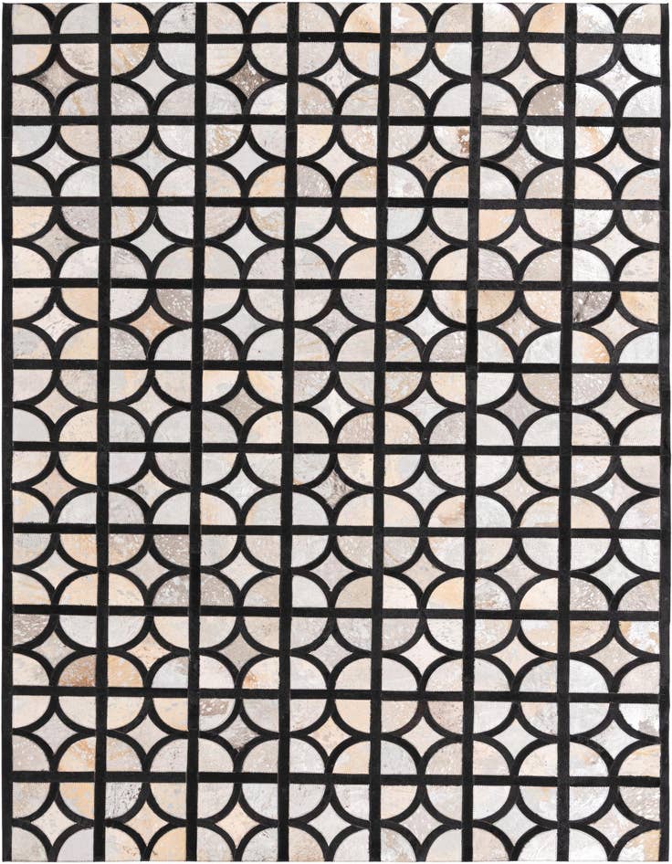 Detail image of 5' 3 x 7' 7 Cowhide Rug