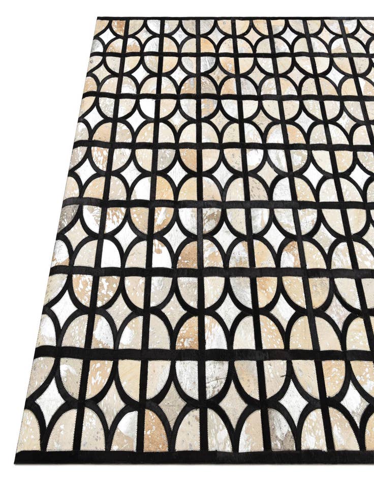 Detail image of 5' 3 x 7' 6 Cowhide Rug