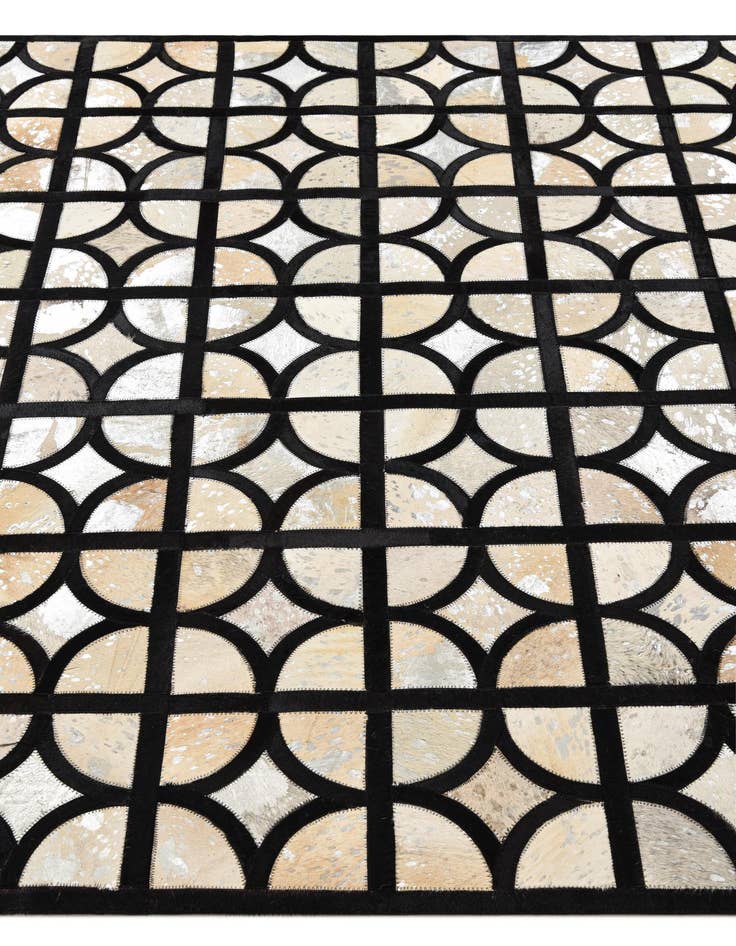 Detail image of 5' 3 x 7' 6 Cowhide Rug