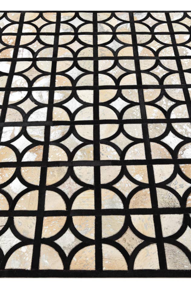 Detail image of 5' 3 x 7' 6 Cowhide Rug