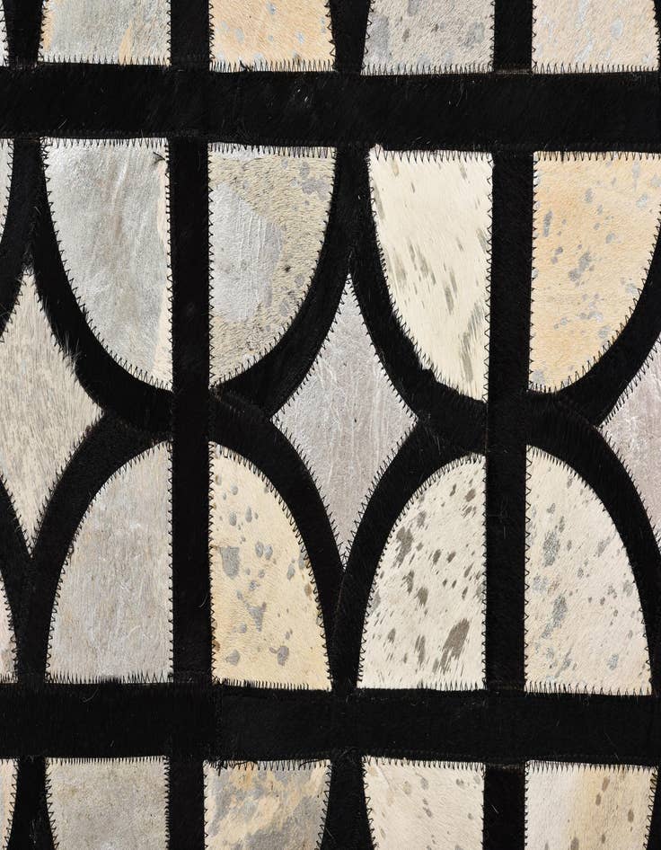 Detail image of 5' 3 x 7' 6 Cowhide Rug