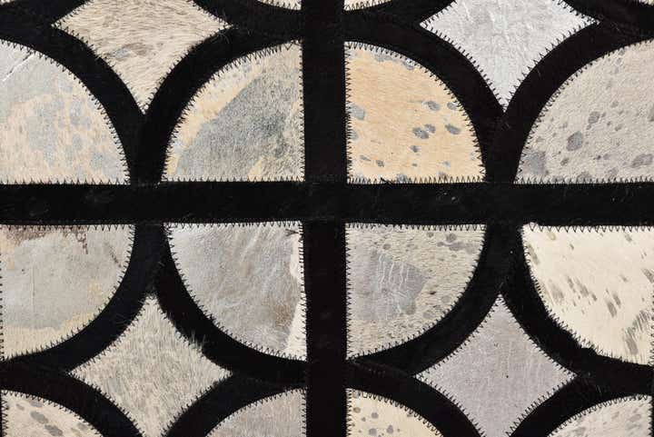 5' 3 x 7' 6 Cowhide Rug