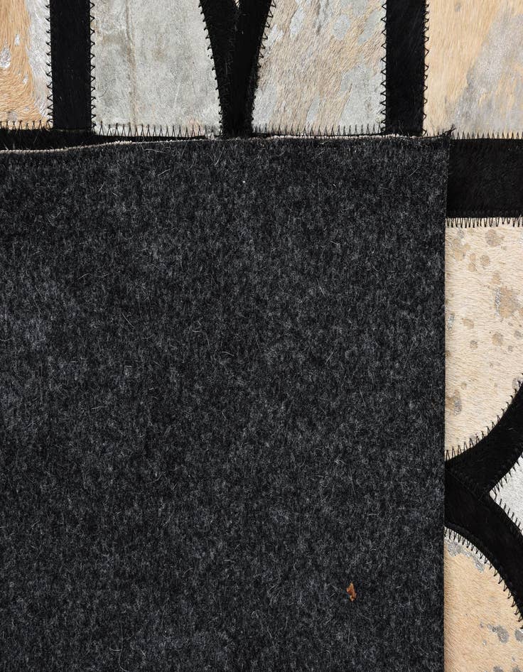 Detail image of 5' 3 x 7' 6 Cowhide Rug