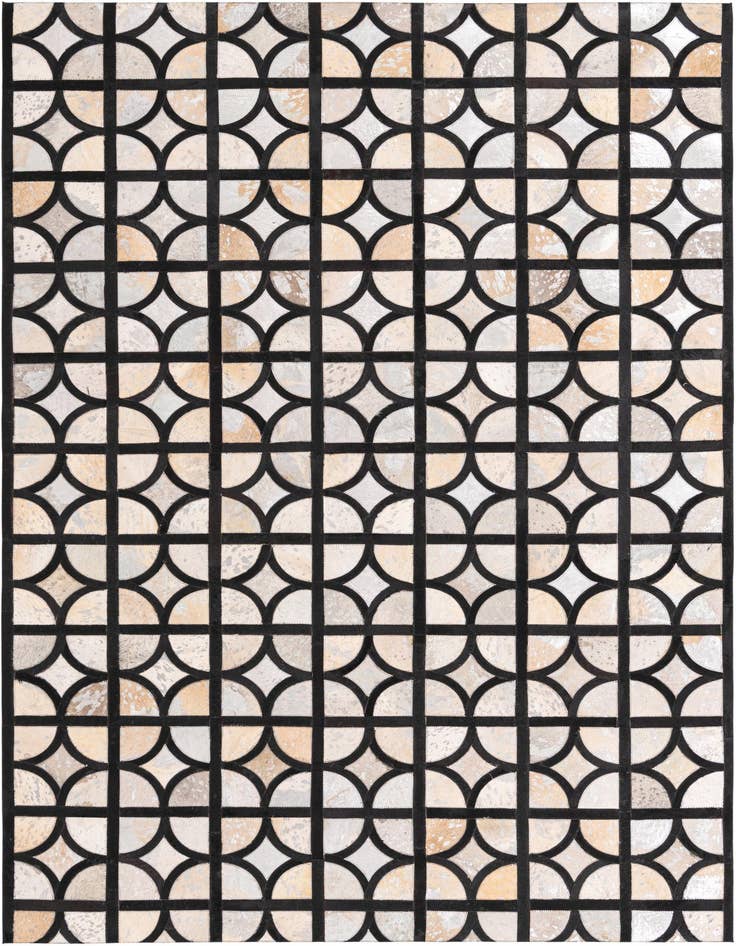 Detail image of 5' 3 x 7' 6 Cowhide Rug