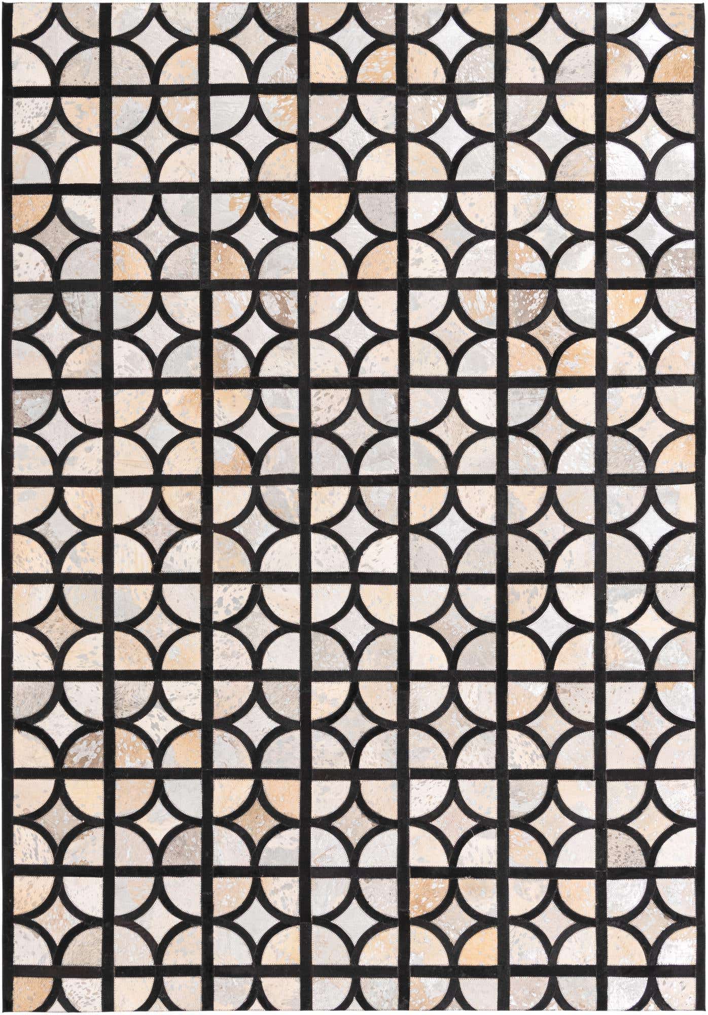 5' 3 x 7' 6 Cowhide Rug