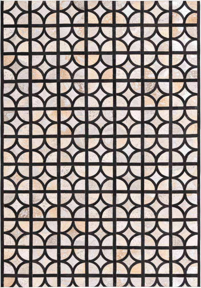 5' 3 x 7' 6 Cowhide Rug